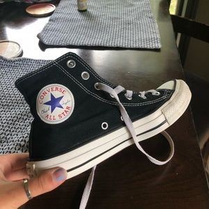 Black Converse High Tops